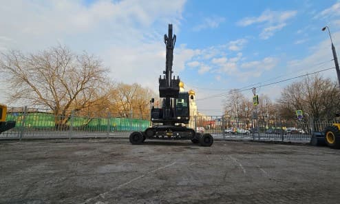 Мини-экскаватор колесно-гусеничный HZM X120