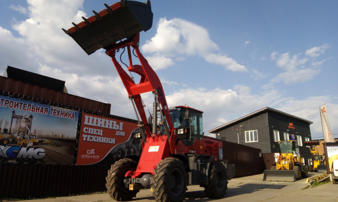 Фронтальный погрузчик HZM S25D