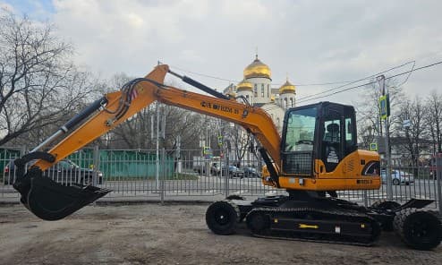 Мини-экскаватор колесно-гусеничный HZM X9